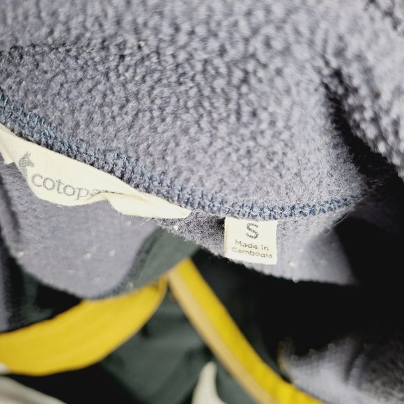 Cotopaxi Women’s Small/Boy’s Large Multi 1/4 Zip Long Sleeve Fleece Pullover - Picture 4 of 7